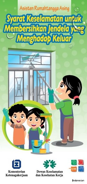 Foreign Domestic Helpers - Safety Requirements for Cleaning Outward-facing Windows