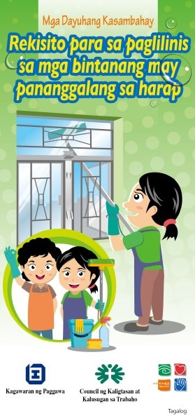 Foreign Domestic Helpers - Safety Requirements for Cleaning Outward-facing Windows